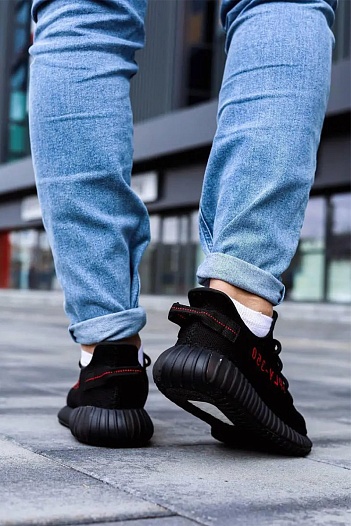 Кроссовки Adidas Yeezy Boost 350 v2 "Bred" Premium   