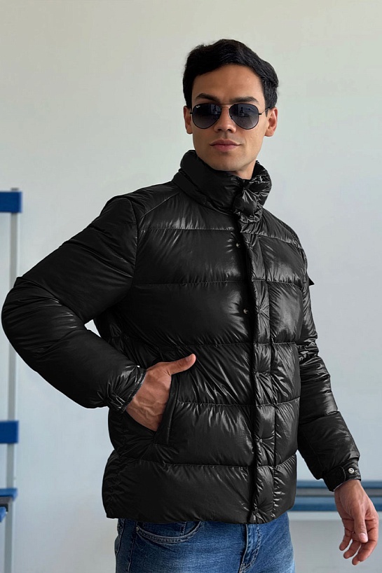Мужской пуховик Moncler Maya 70 - Black