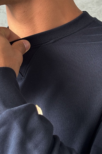 Тёмно-синий свитшот Polo Ralph Lauren "Bear"   