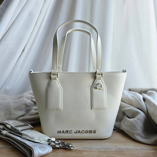 Женская сумка Marc Jacobs 30x20 см - White