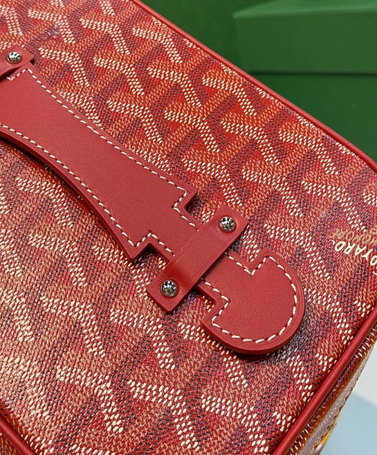 Кожаная сумка Goyard Muse Vanity Case ​premium 20x16x14 см