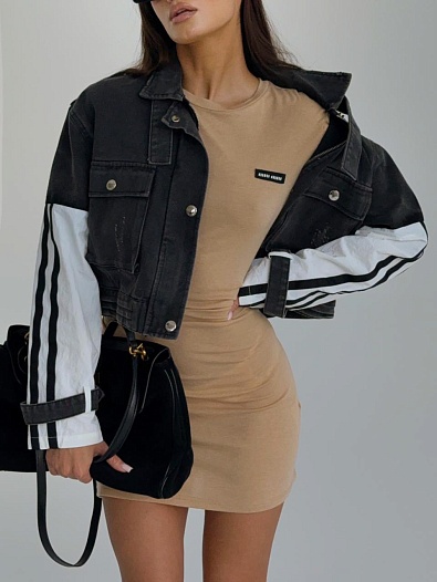 Женская джинсовая куртка Balenciaga   