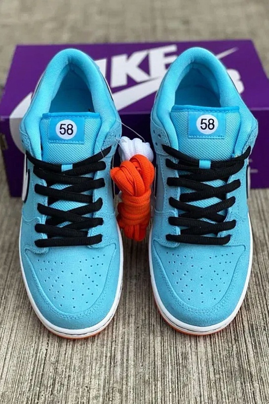 Кроссовки Nike SB Dunk Low Gulf Club 58 "Blue Chill"