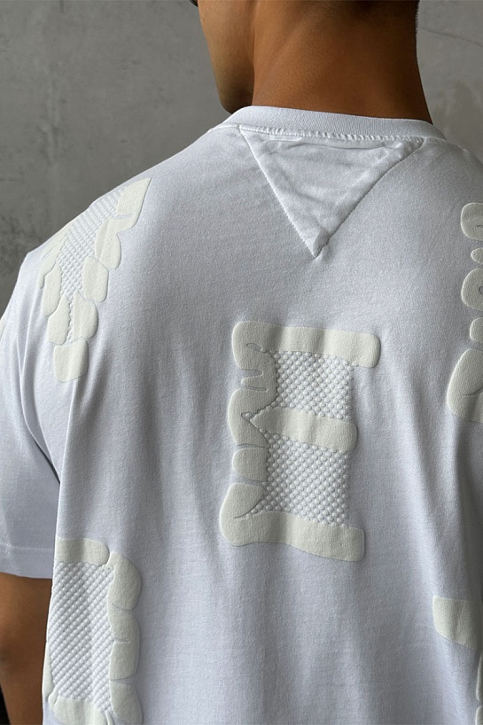 Белая оверсайз футболка Bottega Veneta