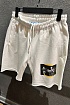 Белые мужские шорты Off-White Caravaggio print