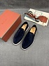Мужские замшевые лоферы Loro Piana