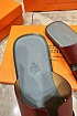 Кожаные шлёпанцы Hermes Izmir - Red