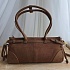 Женская замшевая сумка Prada 22x15 см