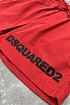 Мужские красные шорты Dsquared2