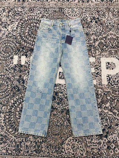 Мужские джинсы Marque Louis Vuitton Deposée Premium   