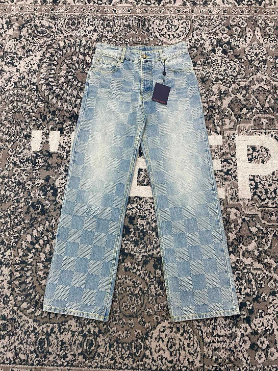 Мужские джинсы Marque Louis Vuitton Deposée Premium