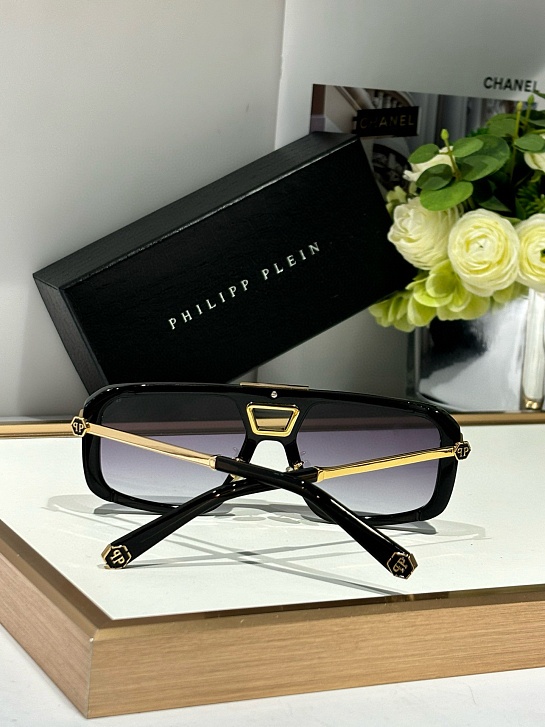 Солнцезащитные очки Philipp Plein Hexagon - Blue / Black