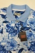 Мужское поло Etro "Floral" - Blue