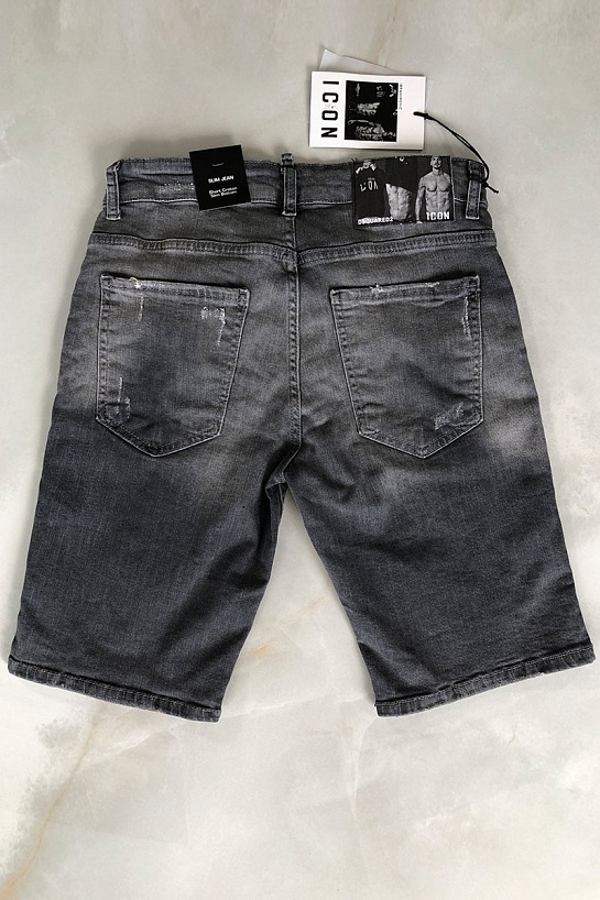 Мужские джинсовые шорты Dsquared2 SLIM "ICON"