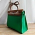 Женская сумка Hermes HerBag 30x25 см - Green