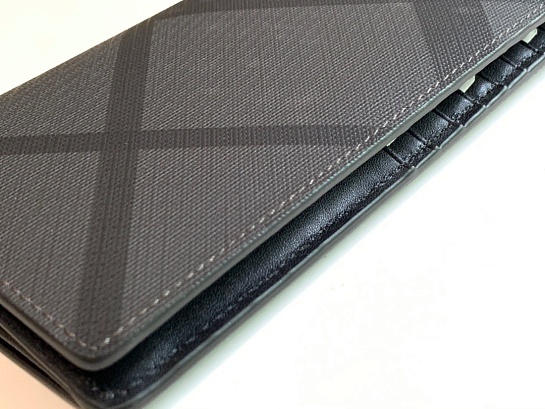 Кожаный бумажник Burberry Premium 19x10x2.5 см