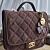 Замшевая сумка Chanel 21x19 см - Brown