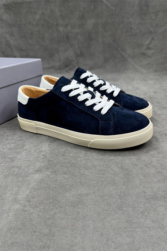 Мужские замшевые кроссовки Brunello Cucinelli