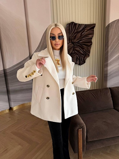 Женское пальто Schiaparelli Premium - White   