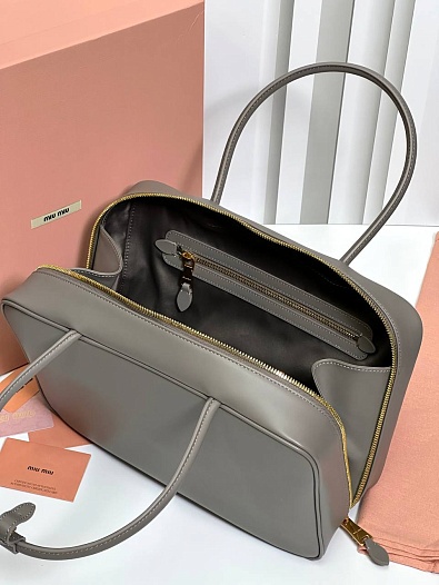 Кожаная сумка MIU MIU Premium 34x22x10 см   