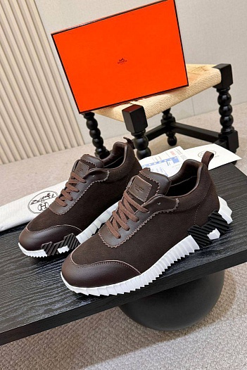 Мужские кроссовки Hermes Bouncing - Brown   