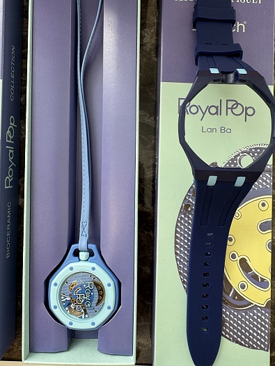 Часы Audemars Piguet × Swatch Royal Pop Lan Ba premium   