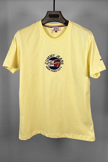 Мужская желтая футболка Tommy Hilfiger   