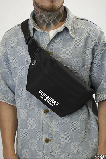 Нейлоновая сумка на пояс Burberry Premium 30x16x6 см   