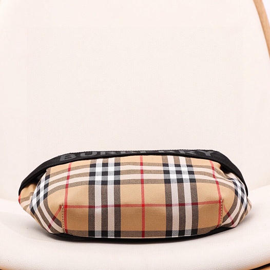 Бежевая сумка на пояс Burberry Sonny Premium 31x7.5x16 см   