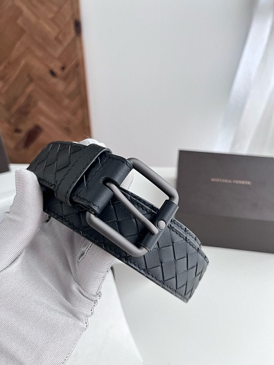 Кожаный ремень Bottega Veneta Premium (ширина 3.5 см)   