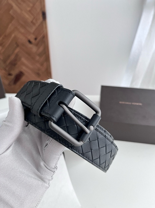 Кожаный ремень Bottega Veneta Premium (ширина 3.5 см)