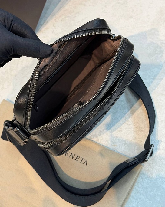 Кожаная сумка Bottega Veneta Intreccio premium 25x22x6 см