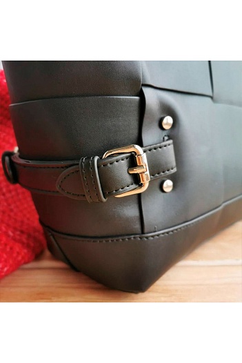 Кожаная сумка Bottega Veneta Arco Tool Tote 39x24 см   