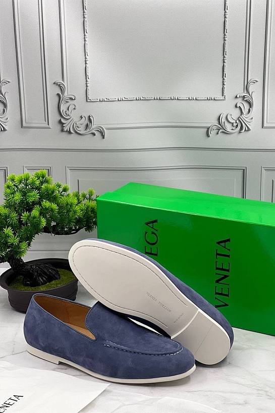 Мужские замшевые лоферы Bottega Veneta