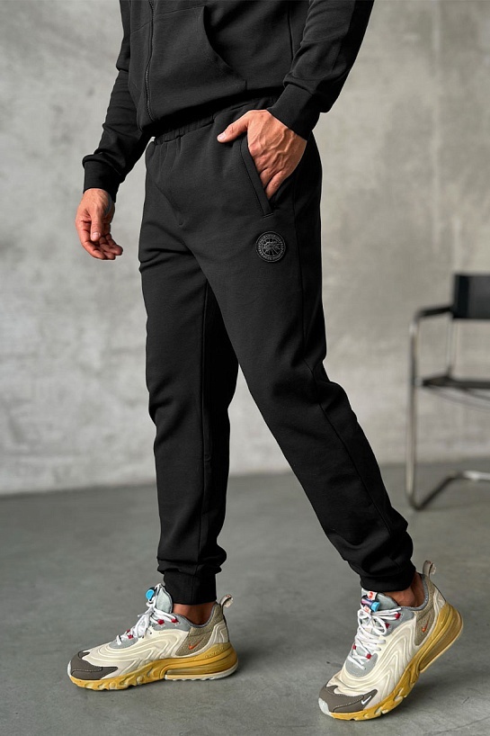 Мужские спортивные штаны Canada Goose чёрного цвета