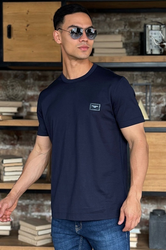 Мужская футболка Dolce & Gabbana Premium - Royal Blue