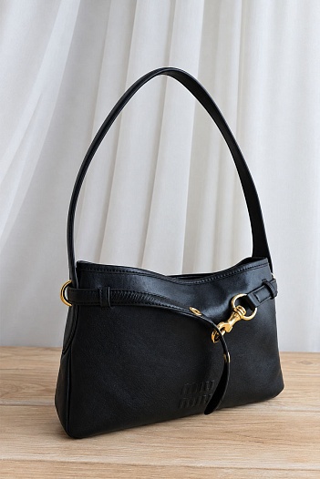 Кожаная сумка MIU MIU 32x18 см   
