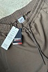 Спортивные штаны бежевого цвета Tommy Jeans logo-embroidered