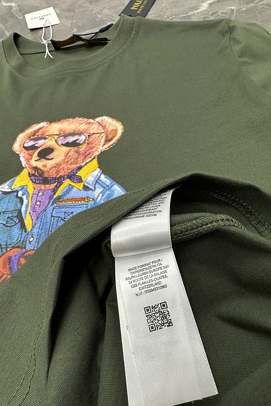 Мужская футболка Роlо Ralрh Lаurеn "Bear" - Green