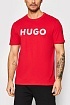 Мужская футболка Hugo Boss красного цвета