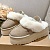 Замшевые женские слиперы с мехом UGG Funkette Platform