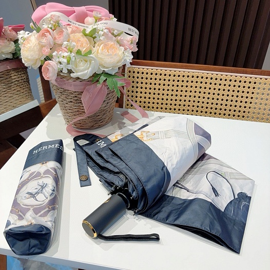 Складной зонт Hermes premium   