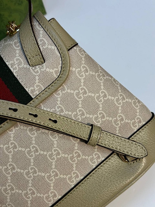Рюкзак Gucci Ophidia Premium 20.5x20x12 см - Beige