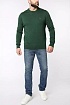 Мужская зелёная кофта Armani Exchange