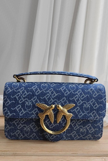 Джинсовая сумка Love Bag 21x12 см   