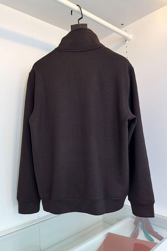 Утеплённая кофта Loro Piana zip-neck - Brown