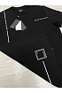 Мужская тёмно-синяя футболка Armani Exchange