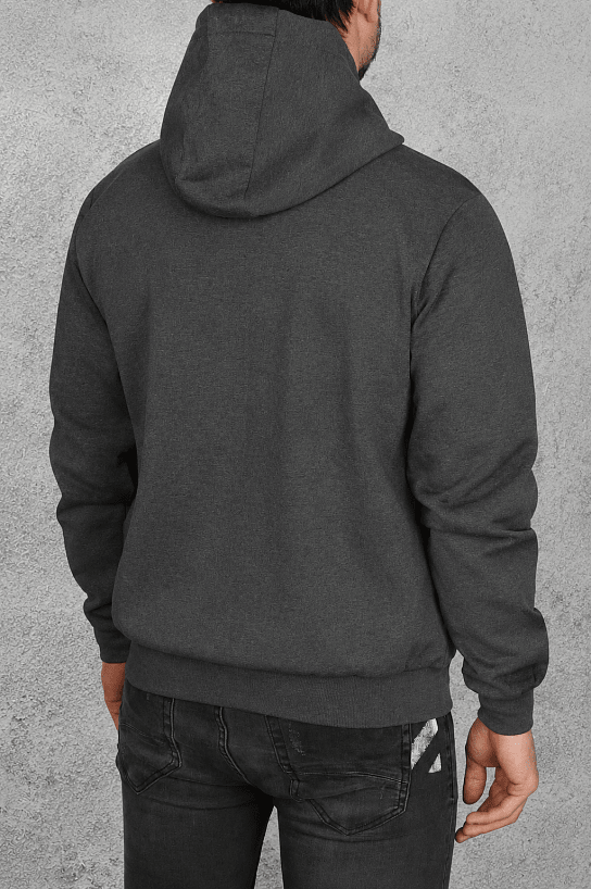 Кофта тёмно-серого цвета Stone Island compass-patch