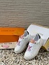 Женские кожаные кроссовки Louis Vuitton Time Out - White / Pink