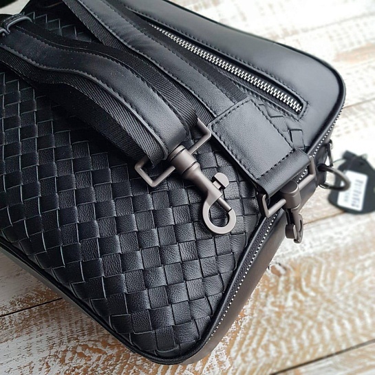 Кожаная сумка Bottega Venetta 28х9х23 см